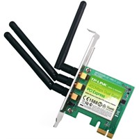TP-LINK TL-WDN4800 Dual Band Wireless N900 PCI Express Adapter,2.4GHz 450Mbps/5Ghz 450Mbps, Include Low-profile Bracket - PCI Express x1 - 450 Mbps - 2.48 GHz ISM - 5.83 GHz UNII - Internal