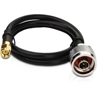 TP-LINK TL-ANT200PT 0.5-Metre 2.4GHz/5GHz Pigtail Cable with N-type Male to RP-SMA Male connector - RP-SMA/N-Type for Antenna - 1.64 ft - 1 x N-Type Male Network - 1 x RP-SMA Female Network