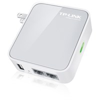 TP-LINK TL-WR710N 150Mbps Wireless N Mini Pocket Portable Router, Repeater, Client, 2 LAN Ports, USB Port for Charging and Storage - 2.48 GHz ISM Band - 150 Mbps Wireless Speed - 1 x Network Port - 1