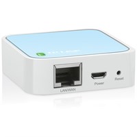 TP-LINK TL-WR802N IEEE 802.11n Ethernet Wireless Router - 2.48 GHz ISM Band - 300 Mbit/s Wireless Speed - 1 x Broadband Port - Fast Ethernet - VPN Supported - Desktop