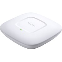 TP-LINK EAP220 IEEE 802.11n 600 Mbit/s Wireless Access Point - 2.40 GHz, 5 GHz - 4 x Internal Antenna(s) - MIMO Technology - 1 x Network (RJ-45) - PoE Ports - PoE - Ceiling Mountable