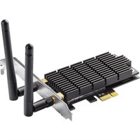 TP-LINK Archer T6E IEEE 802.11ac - Wi-Fi Adapter for Desktop Computer - PCI Express - 1.27 Gbit/s - 2.40 GHz ISM - 5 GHz UNII - Internal