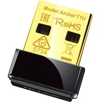 TP-LINK Archer T1U IEEE 802.11ac - Wi-Fi Adapter for Desktop Computer/Notebook - USB 2.0 - 450 Mbit/s - 5 GHz UNII - External