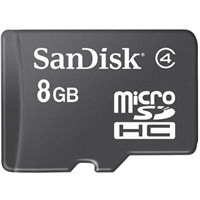 SanDisk SDSDQM-008G-B35 8 GB microSDHC - Class 4 - 1 Card
