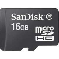 SanDisk SDSDQM-016G-B35 16 GB microSDHC - Class 4 - 1 Card