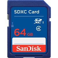 SanDisk 64 GB SDXC - Class 4 - 1 Card