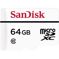 SanDisk Endurance 64 GB microSDXC - Class 10 - 20 MB/s Read - 20 MB/s Write