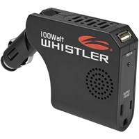 Whistler Power Inverter - Input Voltage: 12 V DC - Output Voltage: 5 V DC - Continuous Power: 100 W