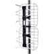 Foldable Long Range HD8 Outdoor HD Antenna, 80 Mile Range