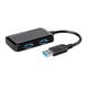 Mini 4-port USB 3.0 Travel Hub