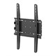 Monoprice Entegrade Series Portrait Fixed TV Wall Mount Bracket - For TVs 37in to 70in, Max Weight 154lbs, VESA Patterns Up to 600x400