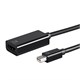 Monoprice Mini DisplayPort 1.2a to 4K at 60Hz HDMI Active UHD Adapter, Black