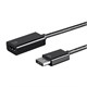 Monoprice DisplayPort 1.2a to 4K@60Hz HDMI Active UHD Adapter, Black