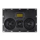 Monoprice Amber In-Wall Speaker Center Channel Dual 5.25-inch 3-way Carbon Fiber with Ribbon Tweeter (single)(Limit 10 per Customer)