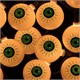 Monoprice 10 Count Eyeball Halloween String Light Green 11.5 ft