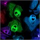 Monoprice 10 Count Cloth Gown Ghost Halloween String Light 11.5 ft