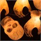 Monoprice 3 Count Skull and Hands Halloween Pathway Marker Light 4.5 Feet