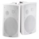 Monoprice 2-Way Active Wall Mount Speakers (Pair) 25W White (Open Box)