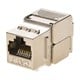 Entegrade Series Cat7 or Cat6A RJ-45 Shielded Toolless Keystone Jack, 10 pack