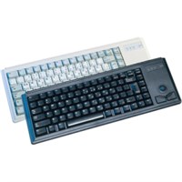 Cherry G84-4420 Compact Keyboard - USB - 83 Keys - Light Gray - English (US)