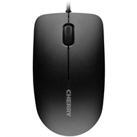 Cherry MC 1000 Mouse - Optical - Cable - Black - USB 2.0 - 1200 dpi - Scroll Wheel - 3 Button(s) - Symmetrical