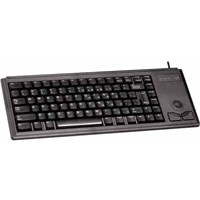 Cherry UltraSlim G84-4420 POS Keyboard - 83 Keys - QWERTY Layout - PS/2 - Black