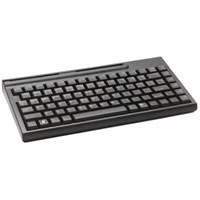 Cherry MPOS G86-51410 POS Keyboard - 83 Keys - QWERTY Layout - Magnetic Stripe Reader - USB - Black