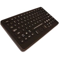 Cherry J84-2120 Series Keyboard - 83 Keys - QWERTY Layout - USB - Black