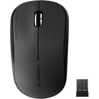 Cherry MW 2100 Mouse - Infrared - Wireless - Radio Frequency - Black, Anthracite - USB - 2000 dpi - Scroll Wheel - 3 Button(s) - Symmetrical