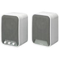 Epson ELPSP02 2.0 Speaker System - 30 W RMS - White - 80 Hz - 20 kHz