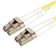 Fiber Optic Cable, LC/LC, OM1, Multi Mode, Duplex - 1 meter (62.5/125 Type) - Orange