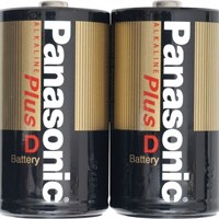 Panasonic D-Size Alkaline Plus Battery Pack - Alkaline