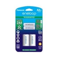 Panasonic Eneloop Genaral Purpose Battery - Nickel Metal Hydride (NiMH) - 1.2 V DC - 2 / Pack