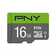 PNY Elite 16 GB microSDHC - Class 10/UHS-I (U1) - 85 MB/s Read