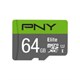 PNY Elite 64 GB microSDXC - Class 10/UHS-I (U1) - 85 MB/s Read