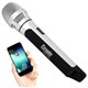 Pyle Wireless Bluetooth Streaming Karaoke Microphone FM Radio Station Broadcasting with Multiple Adjustable Settings. -PKRK9CR