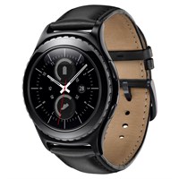 Samsung Gear S2 classic Smart Watch - Wrist - Accelerometer, Gyro Sensor, Ambient Light Sensor, Barometer, Optical Heart Rate Sensor - Calendar, Text Messaging, Email - Steps Taken - ARM Cortex A71 GH