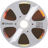 Verbatim DVD+R 4.7GB 8X with DigitalMovie Surface - 10pk Bulk Box - TAA Compliant - 120mm - 2 Hour Maximum Recording Time