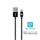 Select Series Apple MFi Certified Lightning to USB Charge & Sync Cable, 3ft Black(Limit 3 per Customer)