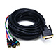 Monoprice 25ft DVI-I to 3 RCA Component Video Cable (DVI-I - 3-RCA)