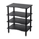 Monolith 4 Tier Audio Stand (Black)