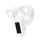 Ring Floodlight Camera Motion-Activated HD Security Cam Two-Way Talk and Siren Alarm - White