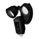 Ring Floodlight Camera Motion-Activated HD Security Cam Two-Way Talk and Siren Alarm - Black