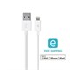 Monoprice Essentials Apple MFi Certified Lightning to USB Charge & Sync Cable, 10ft White