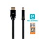 Certified Premium High Speed HDMI Cable, HDR, 10ft Black(Limit 3 per Customer)