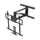 Monoprice Above Fireplace Pull-Down Full-Motion Articulating TV Wall Mount Bracket For TVs 55in to 100in, Max Weight 154lbs, VESA Patterns Up to 800x600, Rotating, Height Adjustable