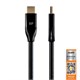 Certified Premium High Speed HDMI Cable HDR, 25ft Black (Open Box)