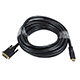 Monoprice 25ft 22AWG CL2 High Speed HDMI to DVI Adapter Cable, Black