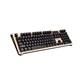 Bloody B840 Light Strike LK Optical Mechanical Gaming Keyboard – Orange LED Backlit – LK Blue Switches (Gold - Full)