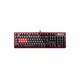 Bloody B2278 8-Key Light Strike (LK) Semi Optical Mechanical Gaming Keyboard – Red LED Backlit – 8 LK Blue Switch